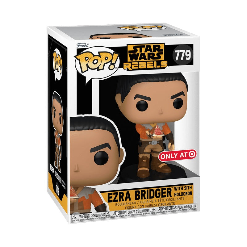 Funko Pop! Star Wars: Rebels - Ezra with Sith Holocron Vinyl Figure, image 2
