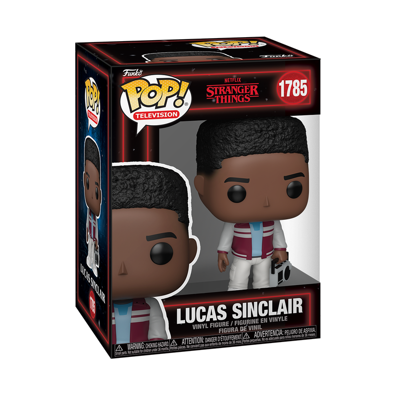 Funko Pop! Stranger Things - Lucas Sinclair with Boombox Vinyl Figure
