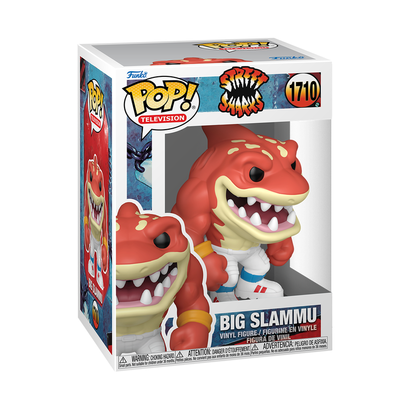 Funko Pop! Street Sharks - Big Slammu Vinyl Figure, image 2