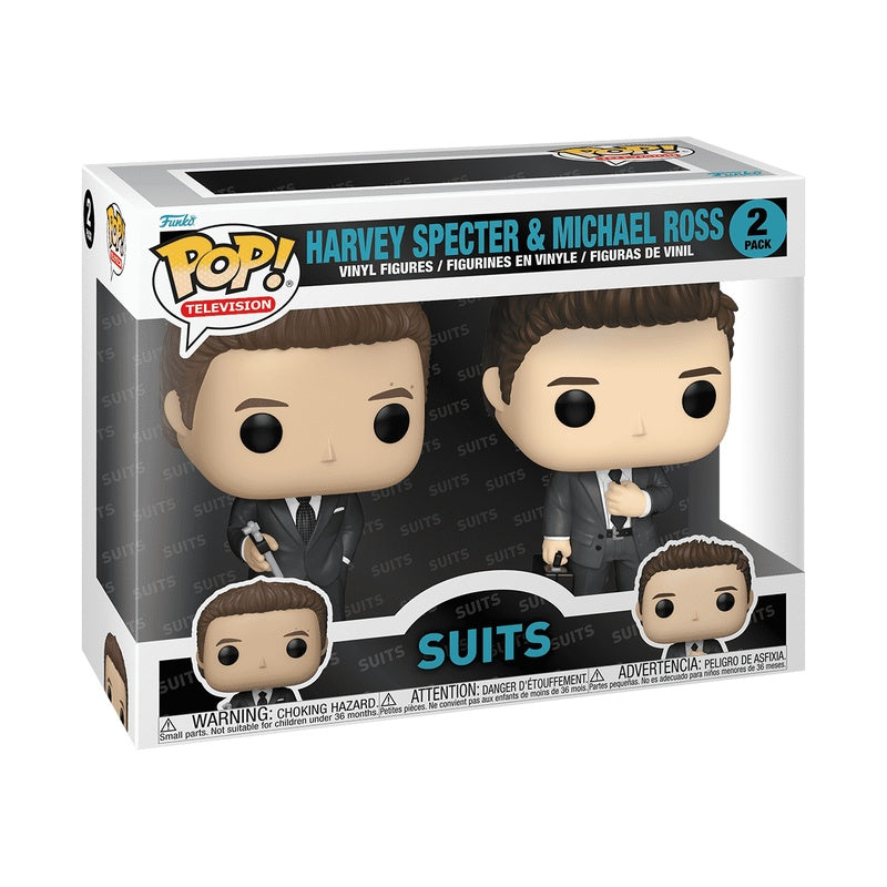 Funko Pop! Suits - Harvey & Michael Vinyl Figure 2PK
