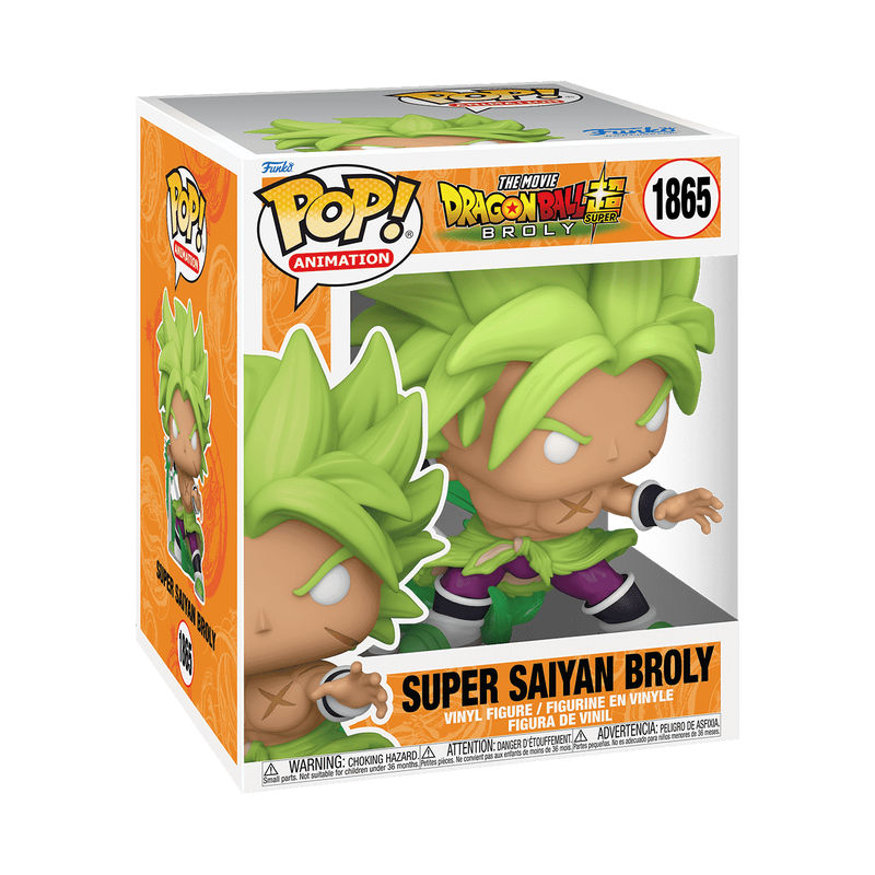 Funko Pop! Super Dragon Ball Super: Broly - Super Saiyan Broly 6" Vinyl Figure, image 2