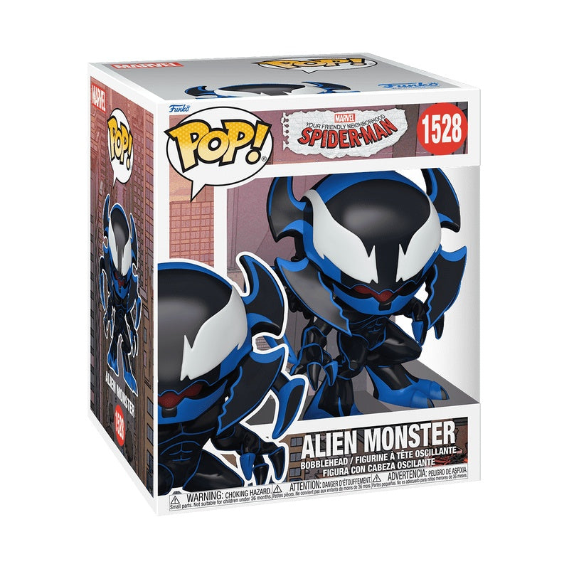 Funko Pop! Super Friendly Neighbourhood Spider-Man - Alien 6" Vinyl Figure, image 2