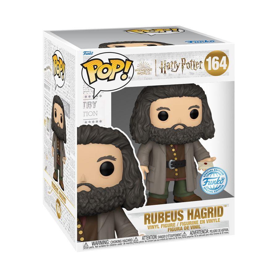 Funko Pop! Super Harry Potter - Hagrid with Letter 6" Vinyl Figure