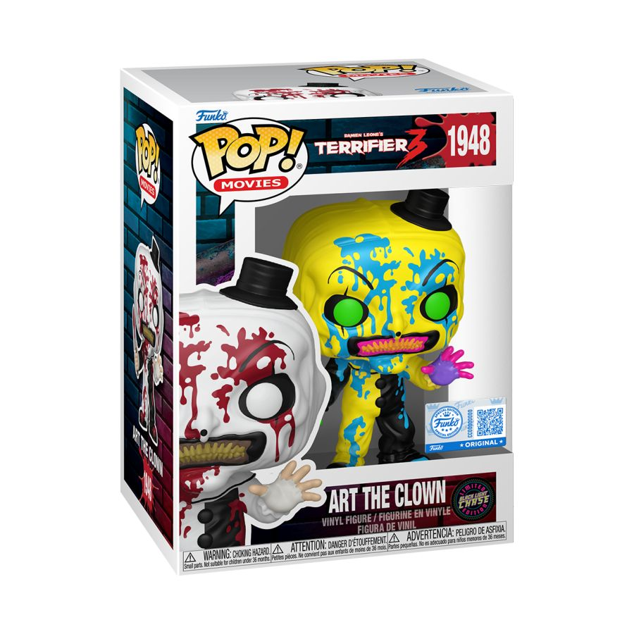 Funko Pop! Terrifier - Art the Clown Bloody Vinyl Figure, image 4