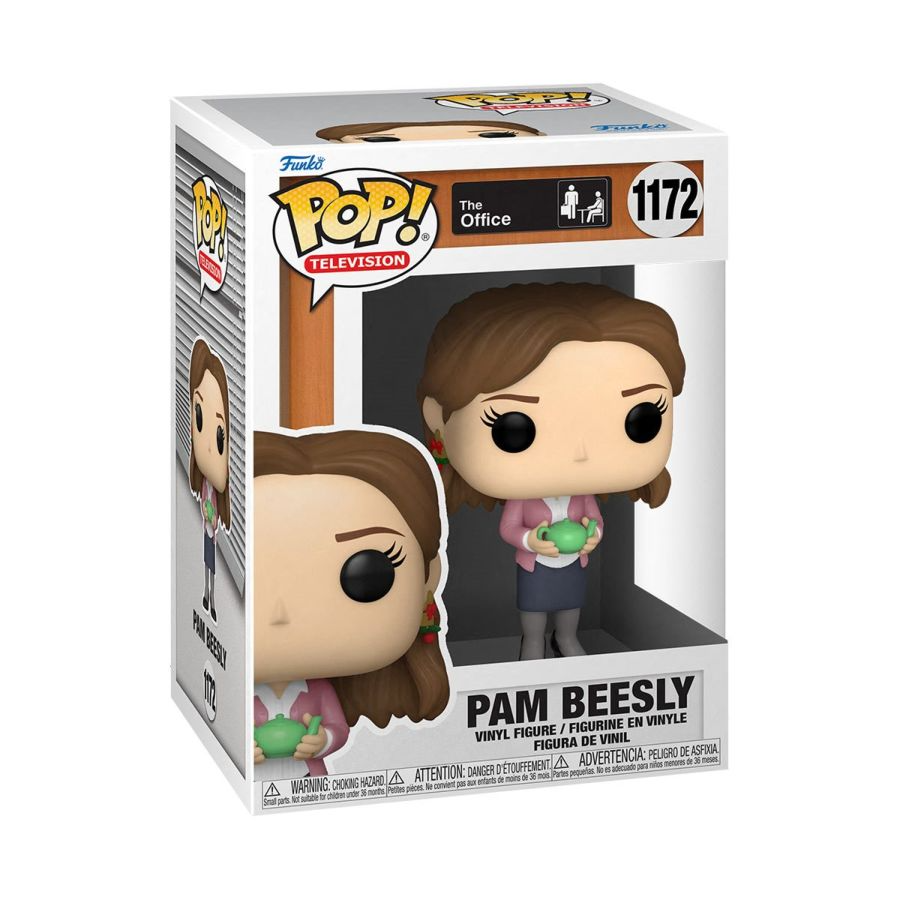 Funko Pop! The Office - Pam with Teapot & Note Vinyl Figure, image 2
