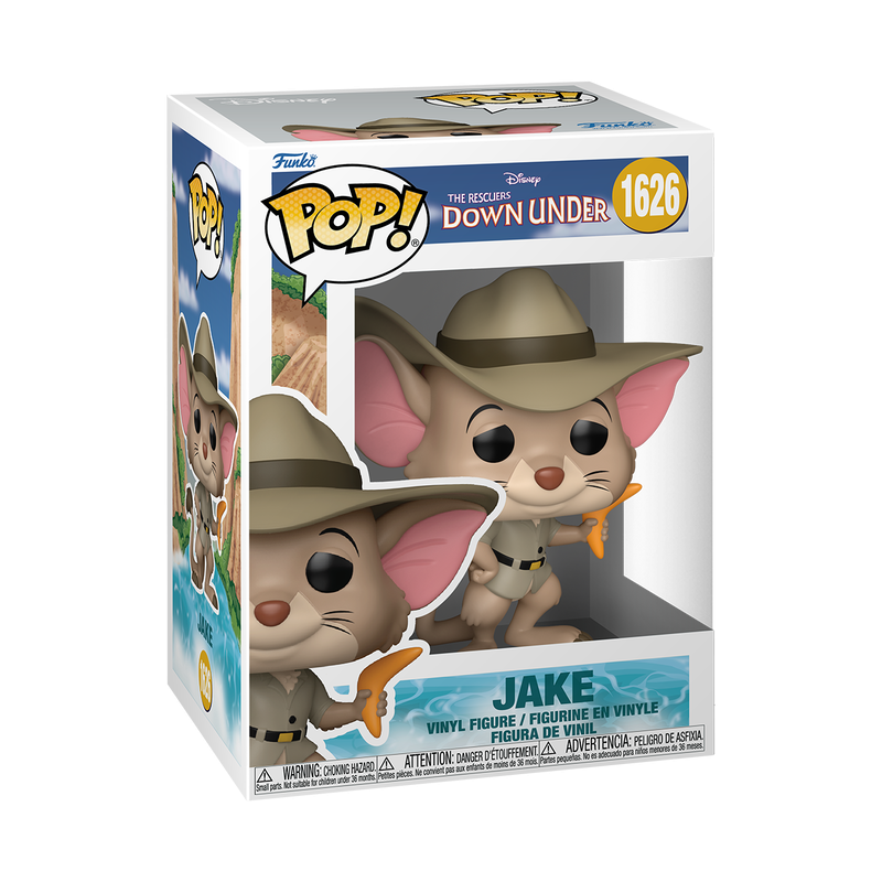 Funko Pop! The Rescuers Down Under - Jake Vinyl Figure