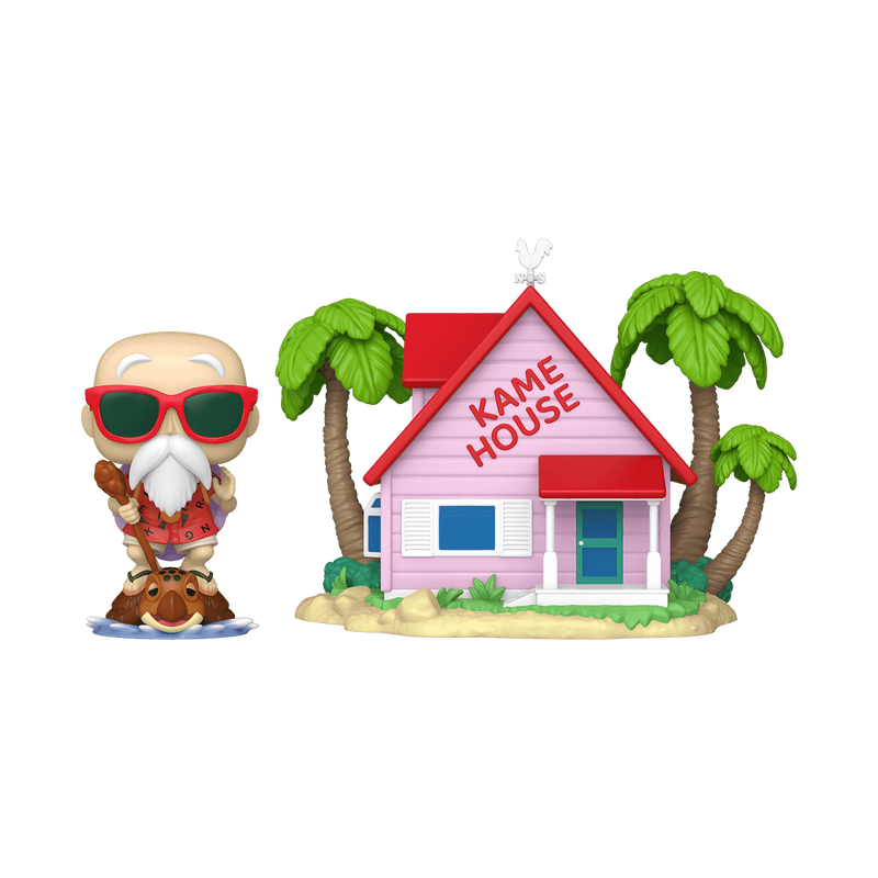 Funko Pop! Town Dragon Ball - Master Roshi with Kame House Vinyl Figure
