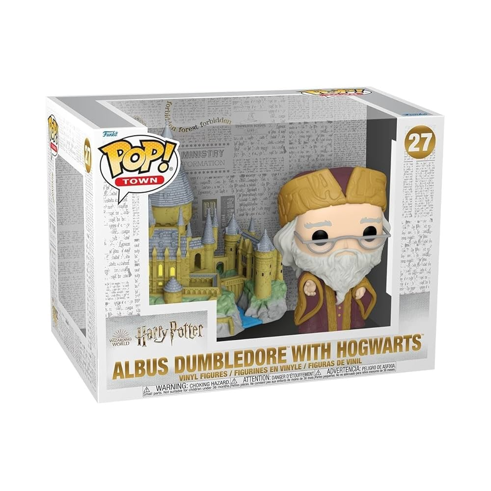 Funko Pop! Town Harry Potter - Hogwarts with Albus Dumbledore 20th Anniversary Vinyl Figure, image 2