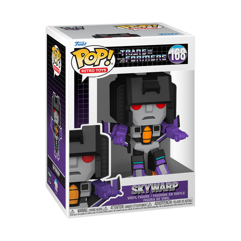 Funko Pop! Transformers G1 - Sky Warp Vinyl Figure