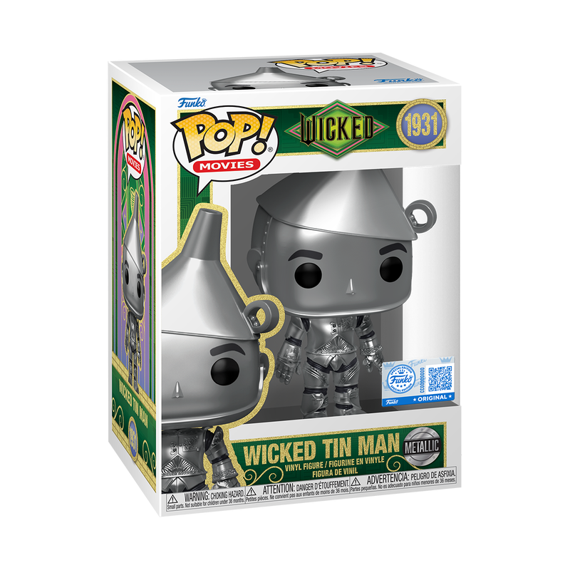 Funko Pop! Wicked (2025) - Tin Man Metallic Vinyl Figure