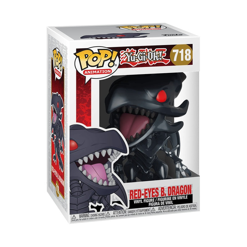 Funko Pop! Yu-Gi-Oh - Red-Eyes Black Dragon Vinyl Figure, image 2