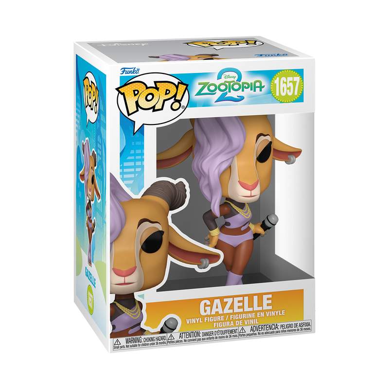 Funko Pop! Zootopia 2 - Gazelle Vinyl Figure