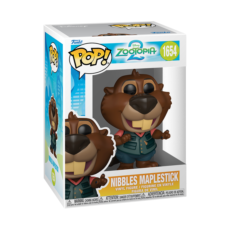 Funko Pop! Zootopia 2 - Nibbles Maplestick Vinyl Figure, image 2
