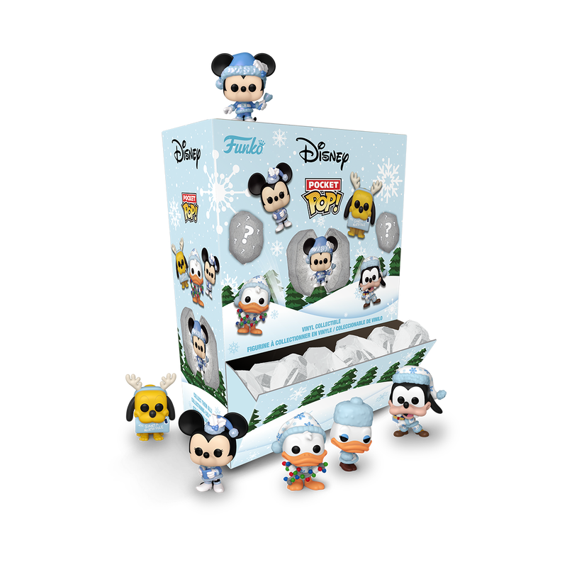 Funko Snowball Capsule Pocket Pop! Disney: Mickey & Friends Blind Bags