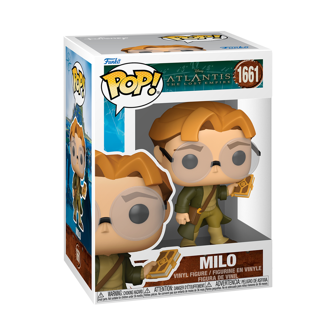 Funko Pop! Atlantis: The Lost Empire - Milo Vinyl Figure, image 2