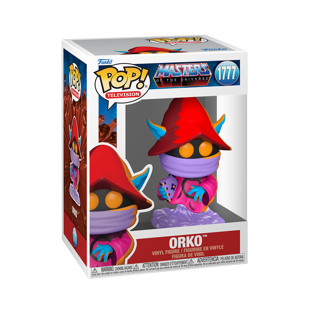 Funko Pop! MotU - Orko (Retro Neon Deco) Vinyl Figure, image 2