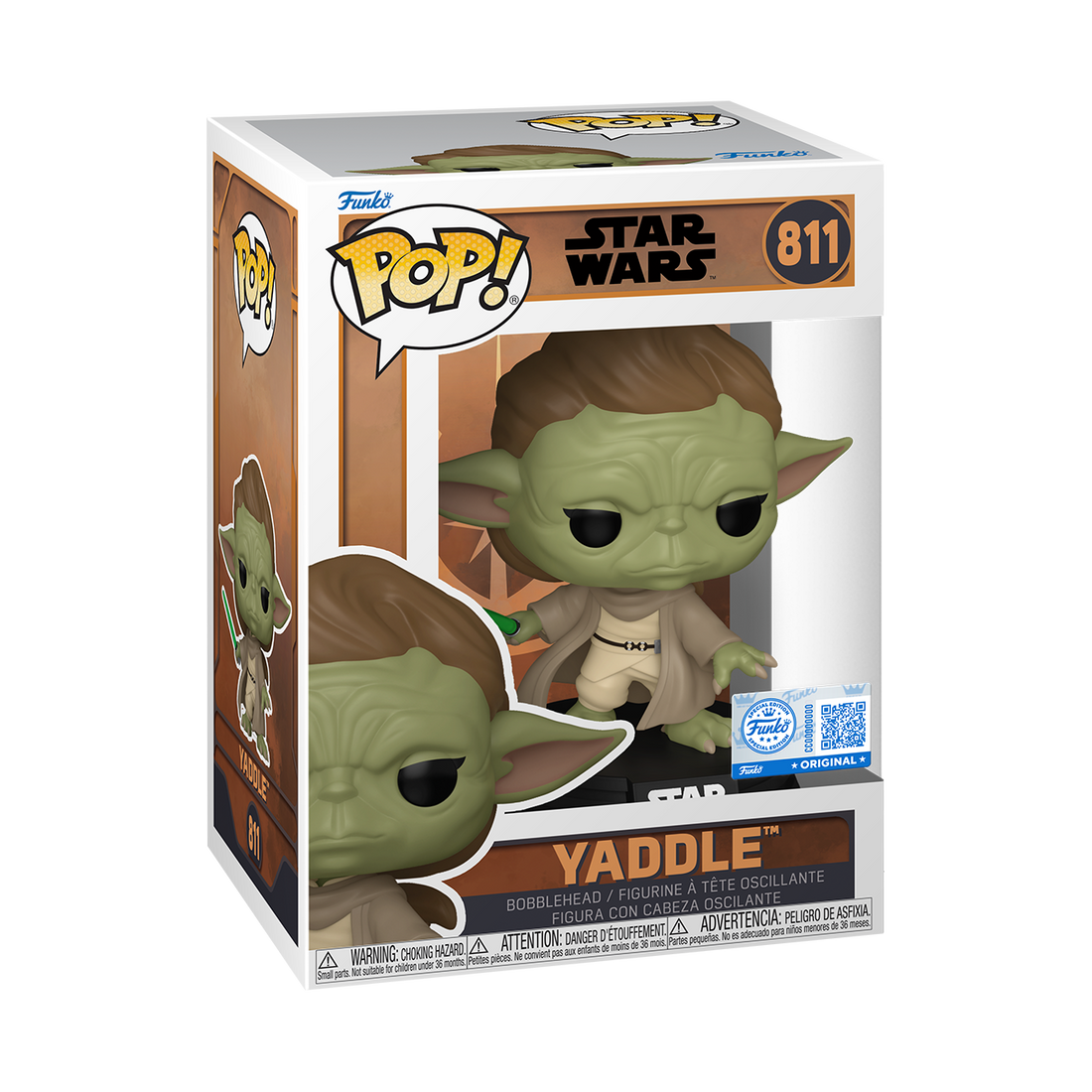 Funko Pop! Star Wars: Tales of the Jedi - Yaddle Vinyl Figure, image 2