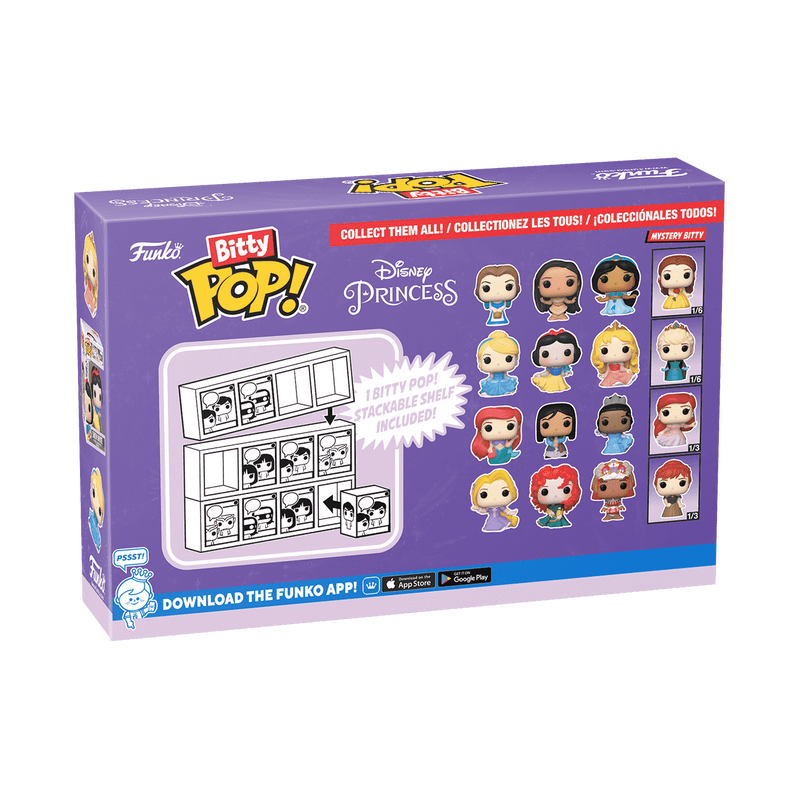 Funko Bitty Pop! Disney Princess - Ariel 4PK