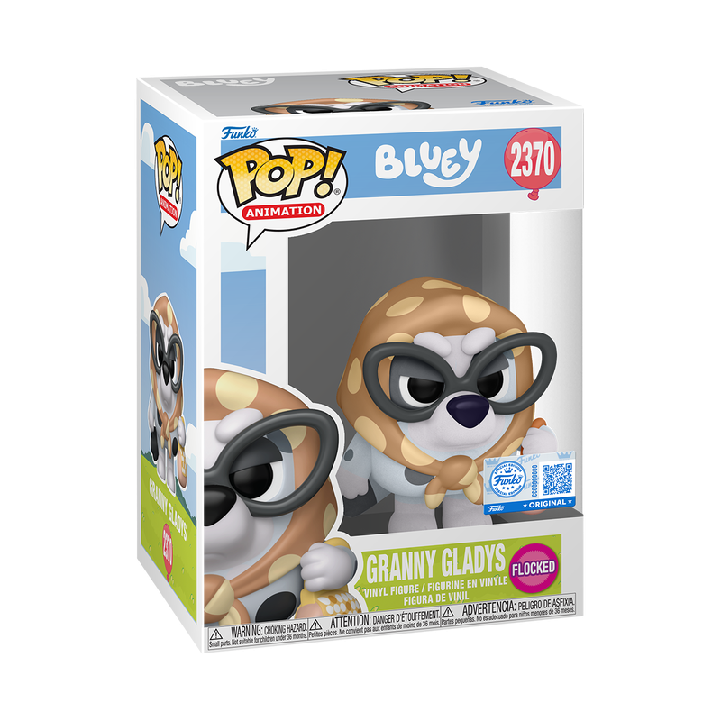 Funko Pop! Bluey - Granny Gladys Flocked Vinyl Figure, image 2