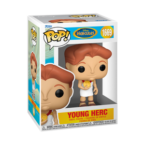 Funko Pop! Hercules (1997) - Young Hercules Vinyl Figure in box capturing Disney's young hero character.