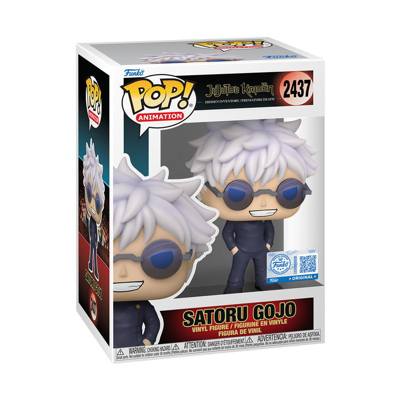 Funko Pop! Jujutsu Kaisen - Satoru Gojo with Glasses Vinyl Figure, image 2