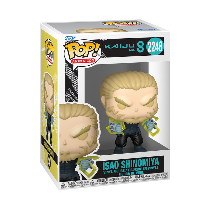 Funko Pop! Kaiju No.8 - Isao Shinomiya Vinyl Figure in display box