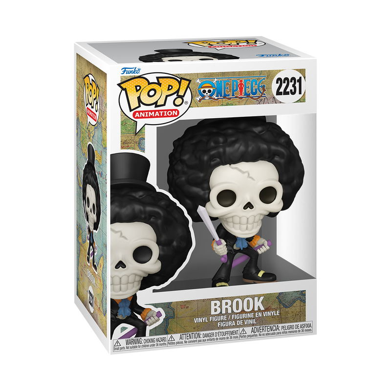 Funko Pop! One Piece - Brook Vinyl Figure, image 2
