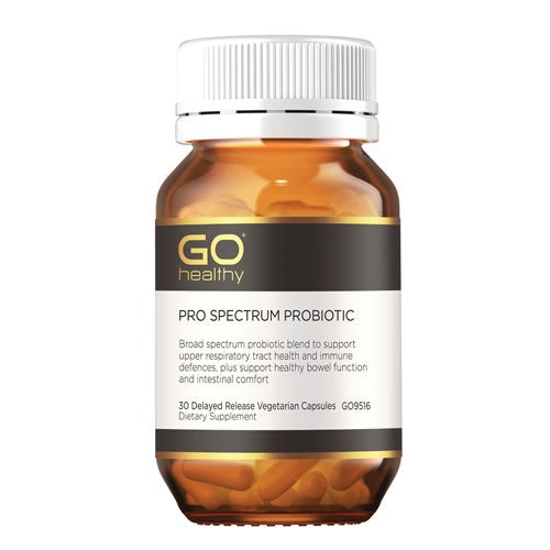 GO Healthy Pro Spectrum Probiotic 30 Vege Capsules EXP:02/2025