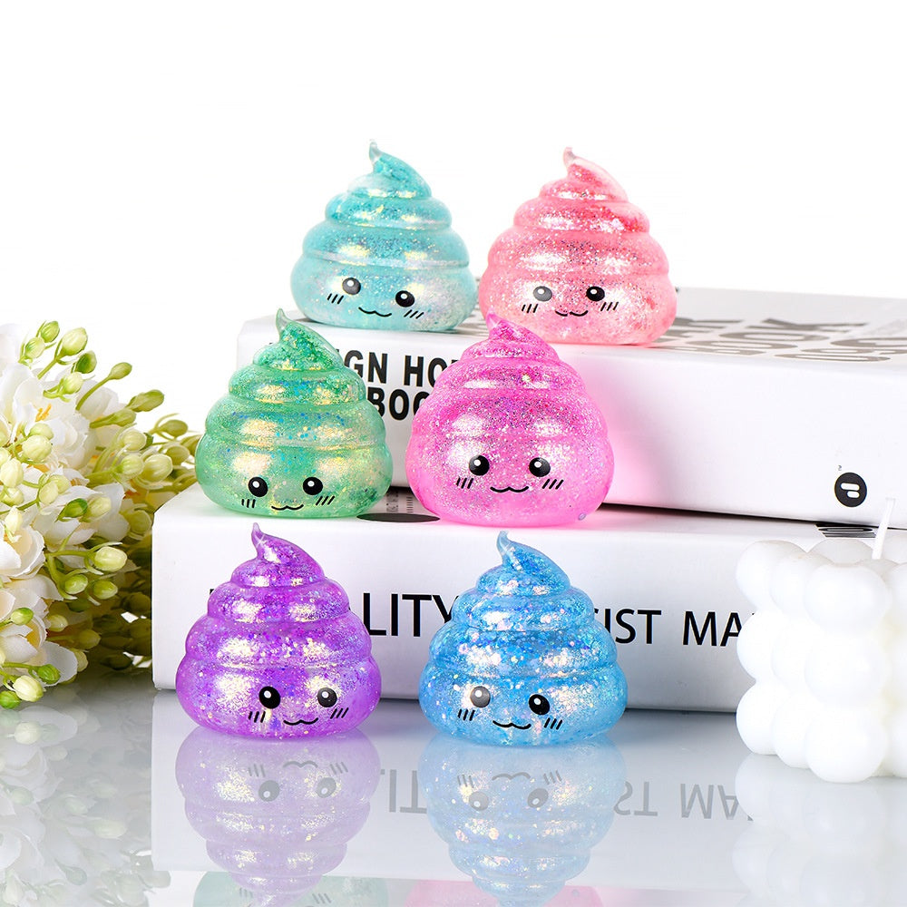 Glitter Poo Pal Squishy