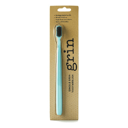 Grin Bio Charcoal-Infused Toothbrush - Soft