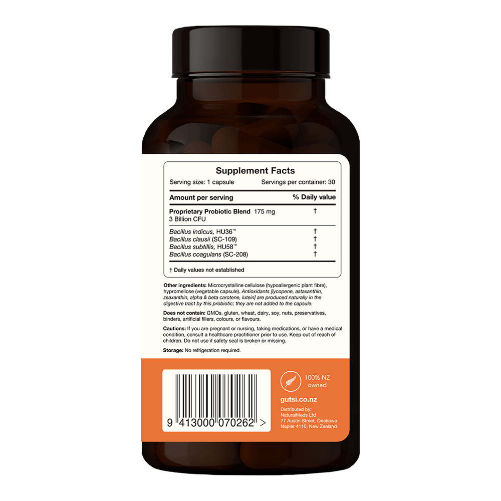 Gutsi SporeBiotic 30 Capsules, image 3