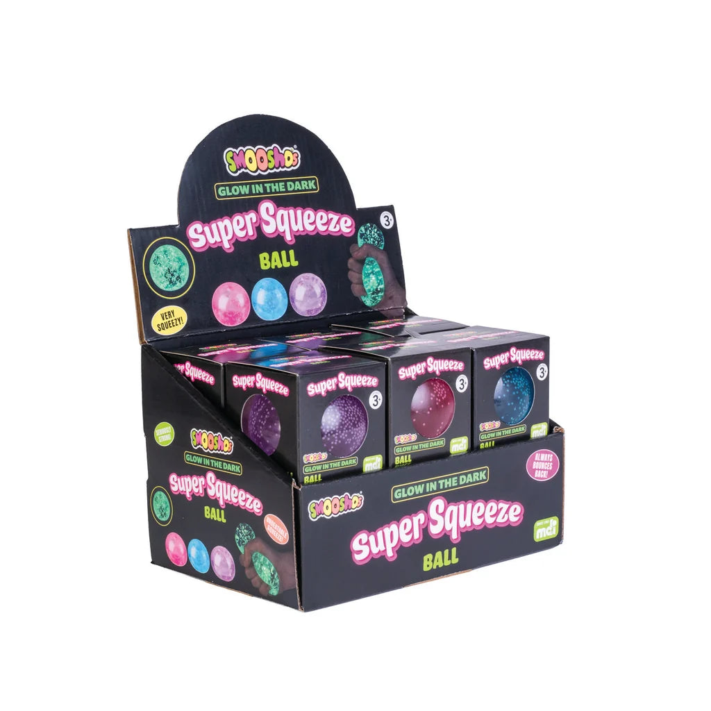 Smoosho's Super Squeeze Glow in the Dark Ball, image 3