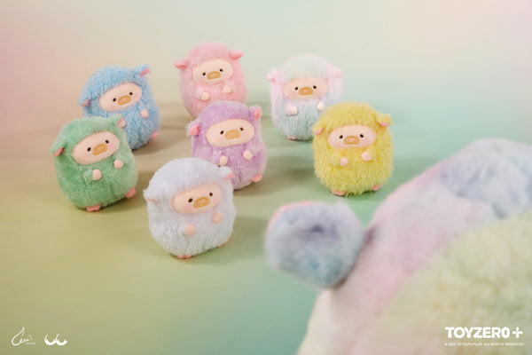 LuLu The Piggy LuLu Rainbow Sheep Plush Blind Box - Single Box, image 13