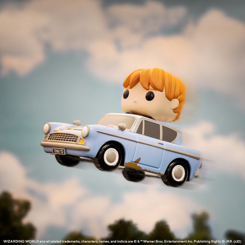 Funko Pop! Ride Harry Potter - Ron in Flying Car Vinyl Figure, image 3