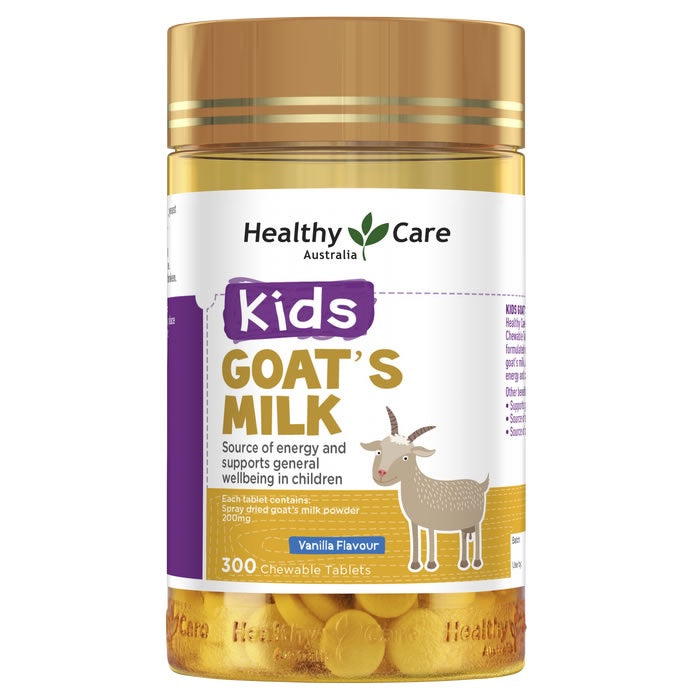 Healthy Care Kids Goat Milk Vanilla Flavour 300 Tablets