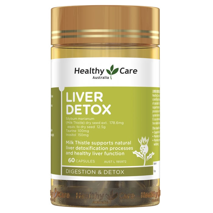 Healthy Care Liver Detox 60 Capsules