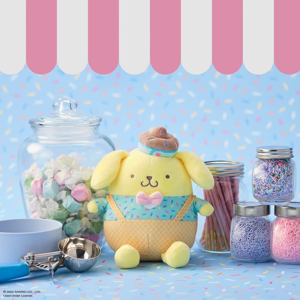 Hello Kitty And Friends Pompompurin Confectioner Plush, image 3