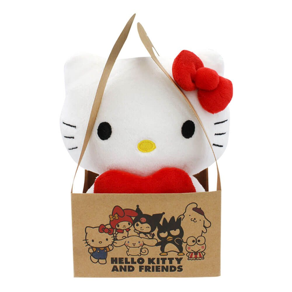 Hello Kitty Heart Eco Plush in Gift Box, image 3