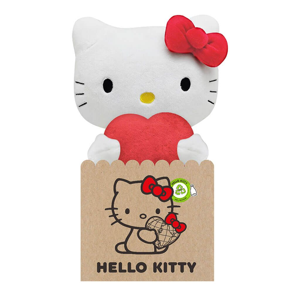 Hello Kitty Heart Eco Plush in Gift Box, image 5
