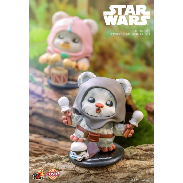 Hot Toys Star Wars - Ewok Cosbi Bobble-Head Blind Box, image 8
