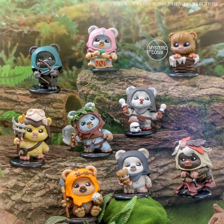 Hot Toys Star Wars - Ewok Cosbi Bobble-Head Blind Box, image 2