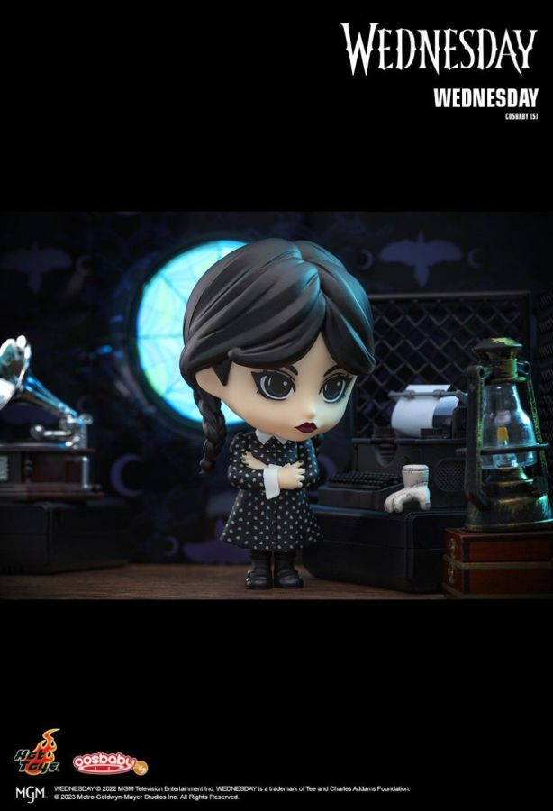 Hot Toys Wednesday (TV) - Wednesday Addams Cosbaby Figure, image 2