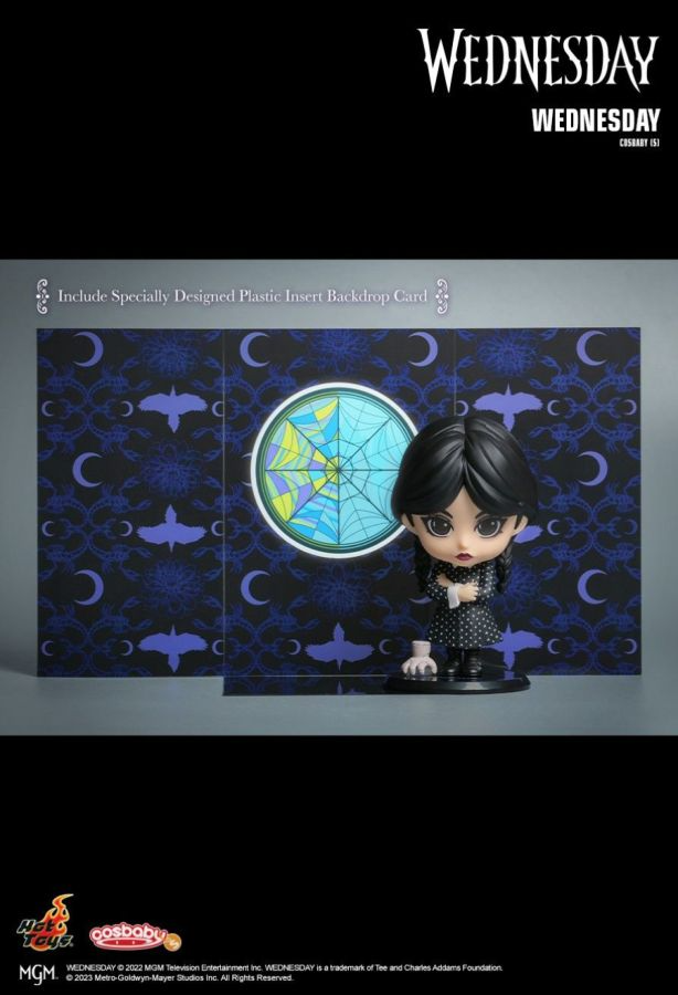 Hot Toys Wednesday (TV) - Wednesday Addams Cosbaby Figure, image 4