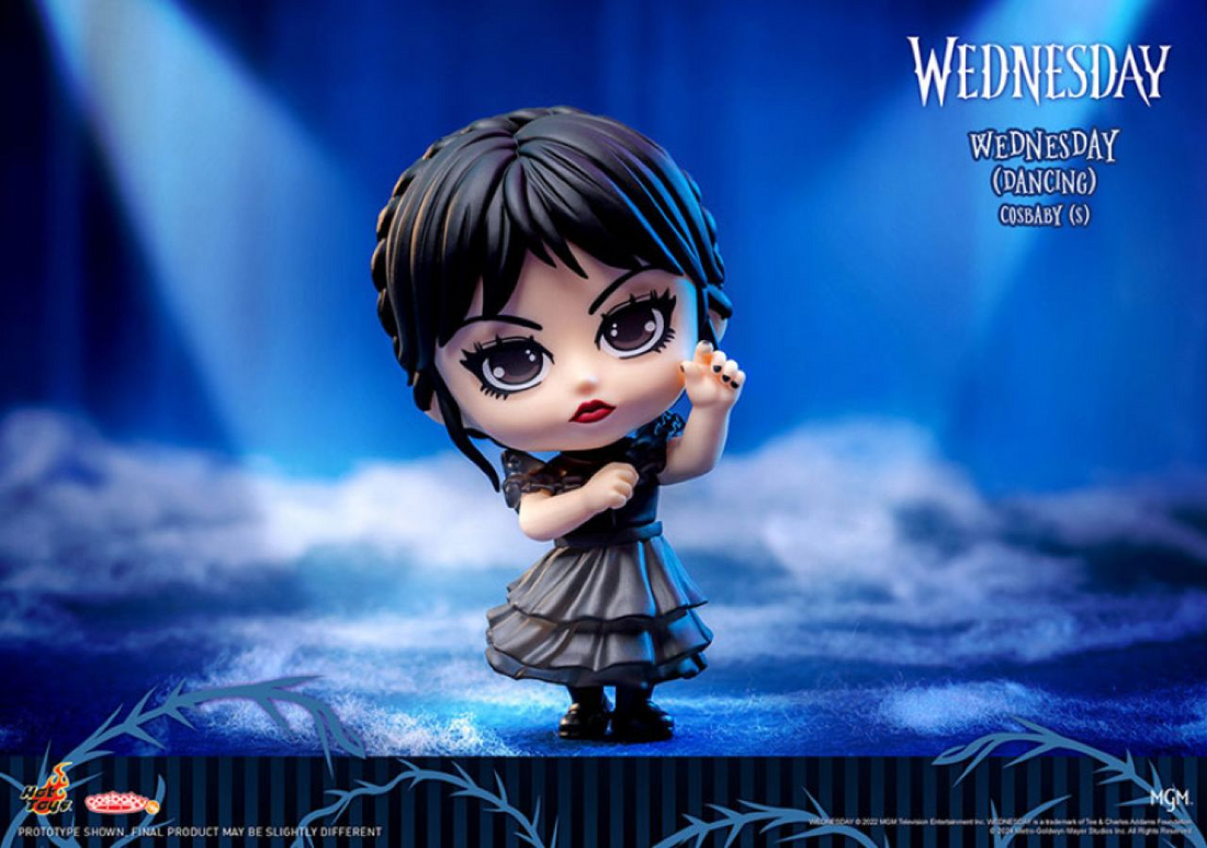 Hot Toys Wednesday (TV) - Wednesday (Dancing Pose) Cosbaby Figure, image 4
