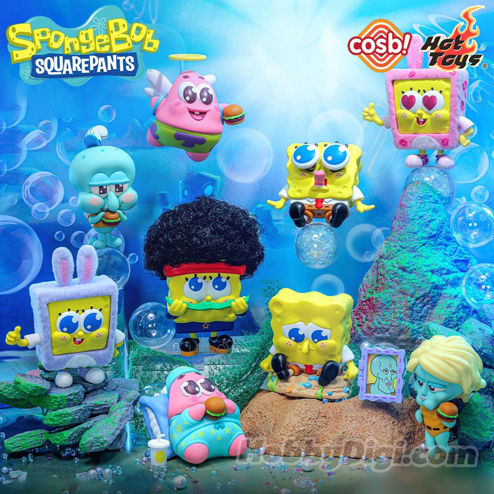 Hot Toys Cosbi SpongeBob Bobble-Head Blind Box, image 2