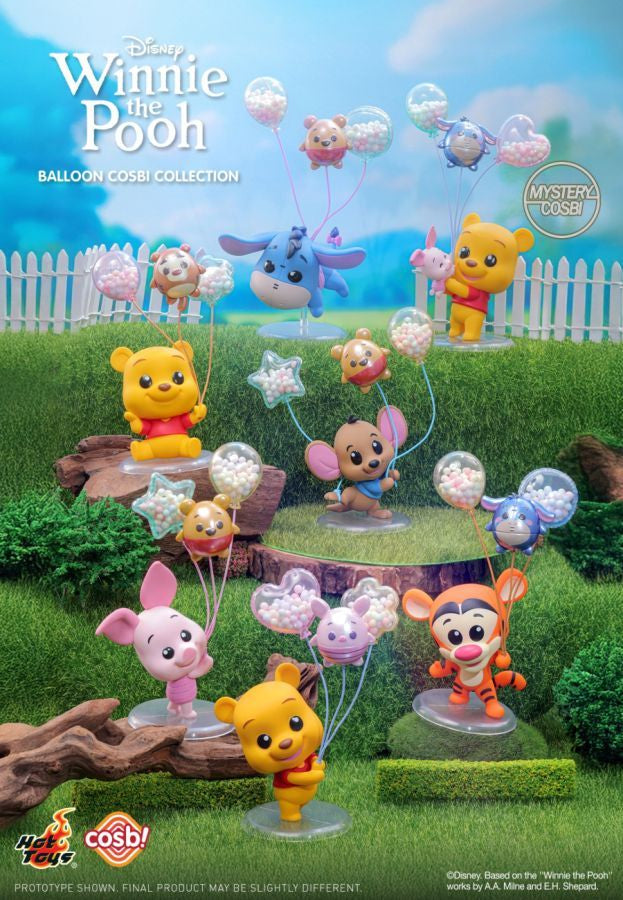 Hot Toys Cosbi Winnie the Pooh Baloon Bobble-Head Blind Box, image 2