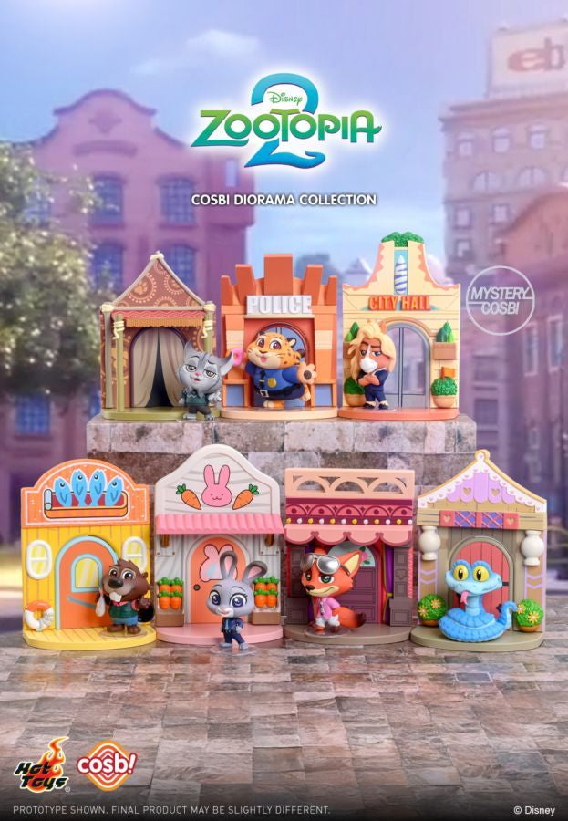 Hot Toys Cosbi Zootopia Diorama Bobble-Head Blind Box - Series 2, image 2