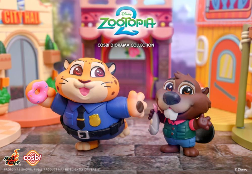 Hot Toys Cosbi Zootopia Diorama Bobble-Head Blind Box - Series 2, image 3