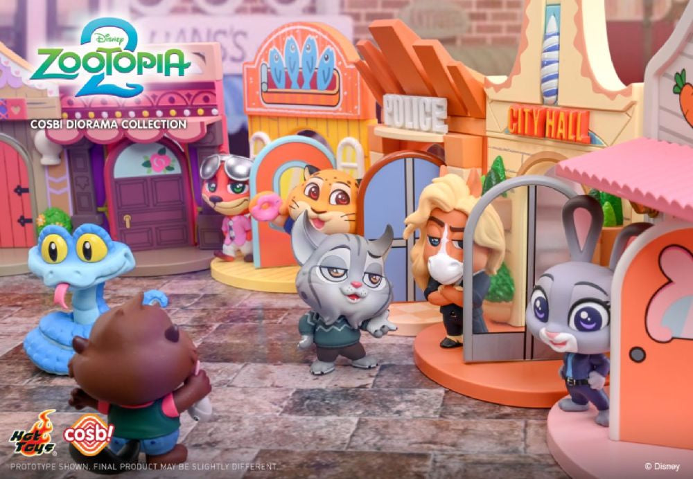 Hot Toys Cosbi Zootopia Diorama Bobble-Head Blind Box - Series 2, image 4