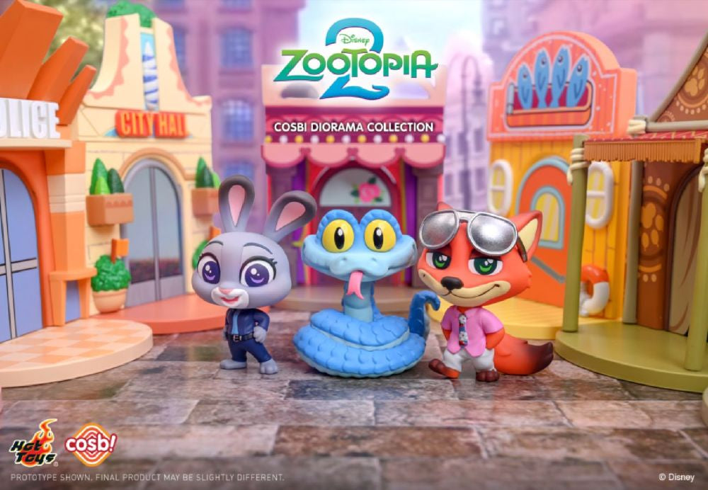 Hot Toys Cosbi Zootopia Diorama Bobble-Head Blind Box - Series 2, image 5